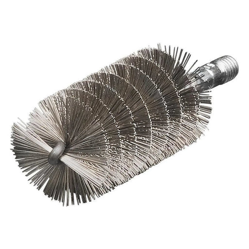Lessmann Threaded Tube Brush 30mm Stainless Steel Wire