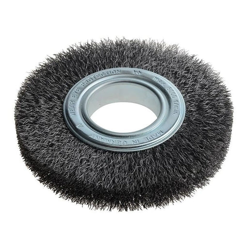Lessmann Wheel Brush D150mm x W23-25 x 50 Bore Steel Wire 0.30 + Adaptors Set 3