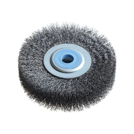 Lessmann Wheel Brush D80mm x W18-20 x 10 Bore Steel Wire 0.20