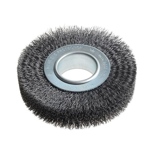 Lessmann Wheel Brush D125mm x W29-31 x 40 Bore Steel Wire 0.30 + Adaptors Set 2
