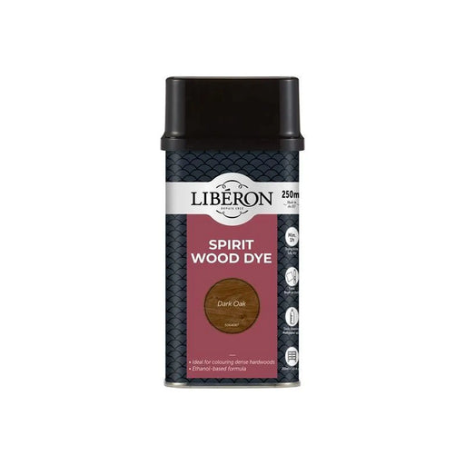 Liberon Spirit Wood Dye Dark Oak 250ml