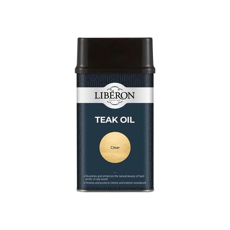 Liberon Teak Oil with UV Filters 500ml