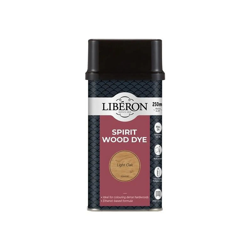 Liberon Spirit Wood Dye Light Oak 250ml
