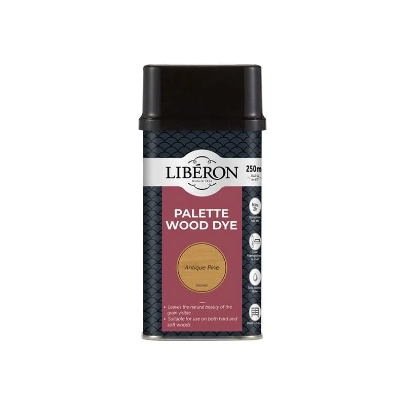 Liberon Palette Wood Dye Antique Pine 250ml