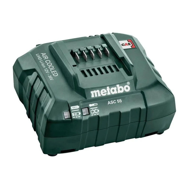 Metabo ASC 55 Air Cooled Slide Charger 12-36V Li-ion