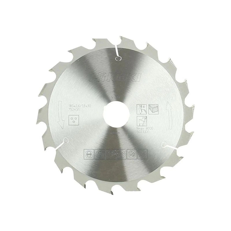 Hikoki Circular Saw Blade 185 x 30mm x 18T