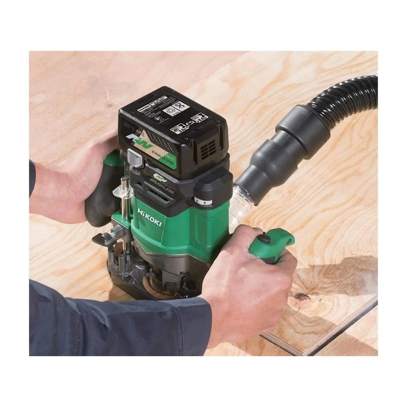 Hikoki M3612DA/JPZ 1/4 & 1/2in Multi-Volt Router 36V 1 x 2.5Ah Li-ion