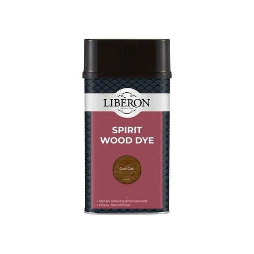 Liberon Spirit Wood Dye Dark Oak 1 litre