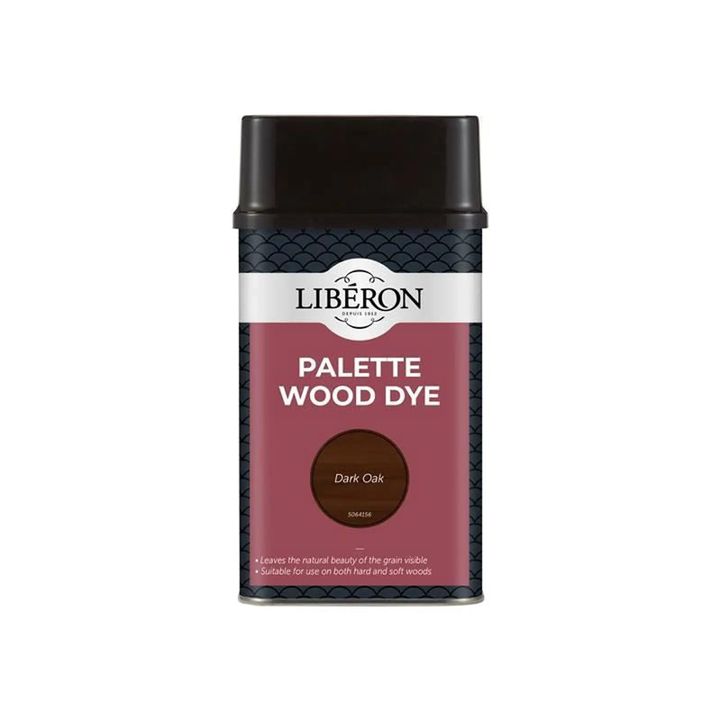 Liberon Palette Wood Dye Dark Oak 500ml