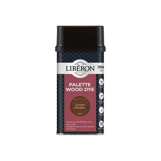 Liberon Palette Wood Dye Georgian Mahogany 250ml