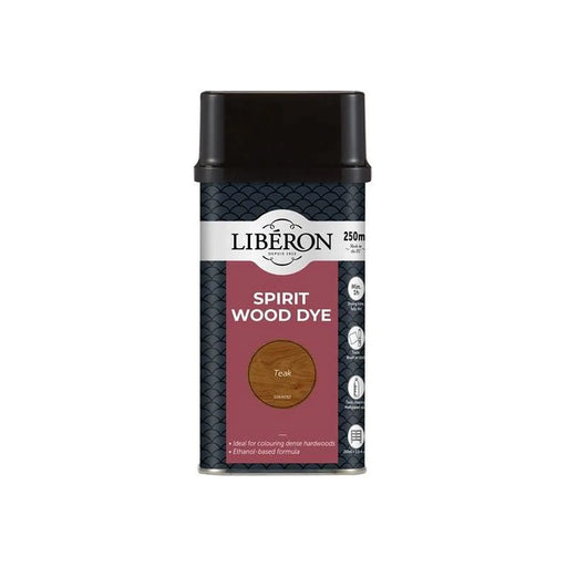 Liberon Spirit Wood Dye Teak 250ml