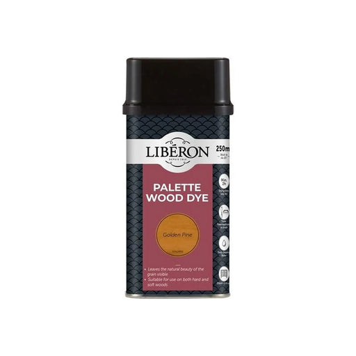 Liberon Palette Wood Dye Golden Pine 250ml
