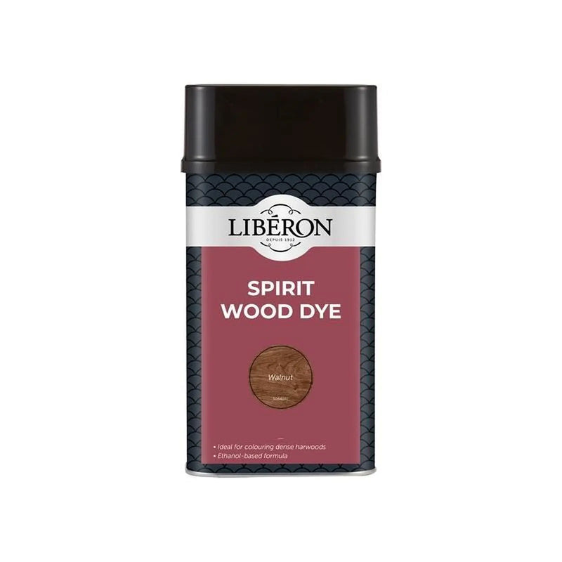 Liberon Spirit Wood Dye Walnut 1 litre