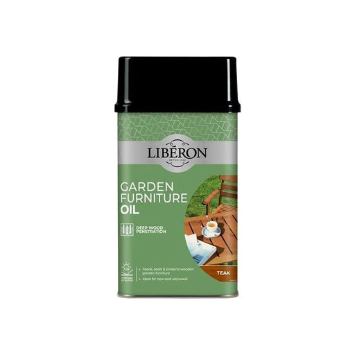 Liberon Garden Furniture Oil Teak 500ml