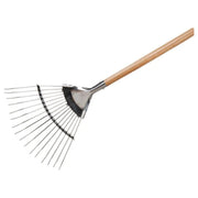 Kent & Stowe Stainless Steel Garden Life Lawn Rake, FSC®