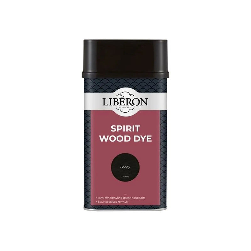 Liberon Spirit Wood Dye Ebony 1 litre