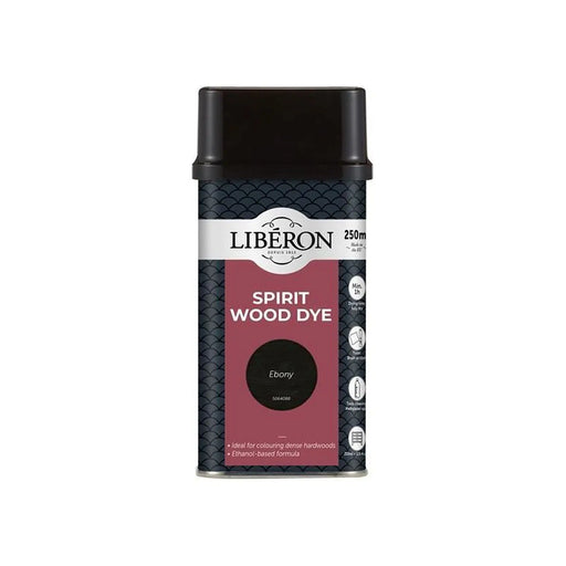 Liberon Spirit Wood Dye Ebony 250ml