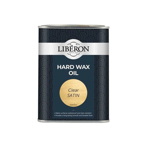 Liberon Hard Wax Oil Clear Satin 1 litre