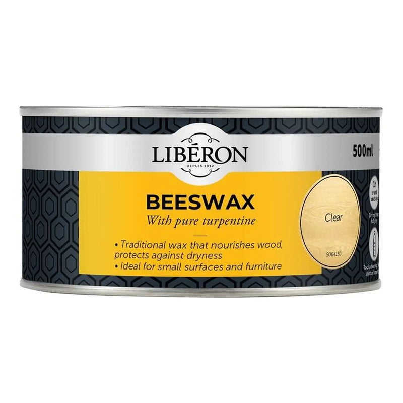 Liberon Beeswax Paste Clear 500ml