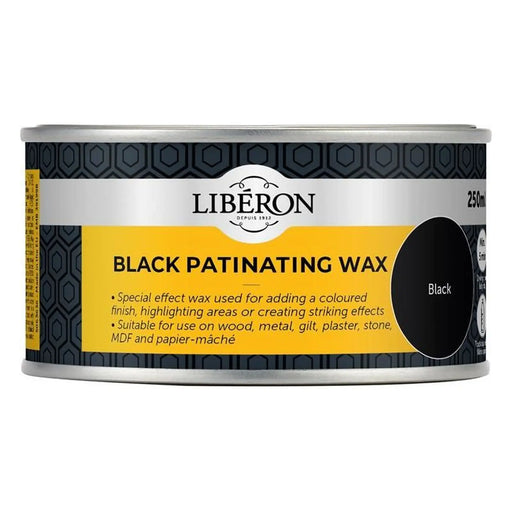 Liberon Black Patinating Wax 250ml