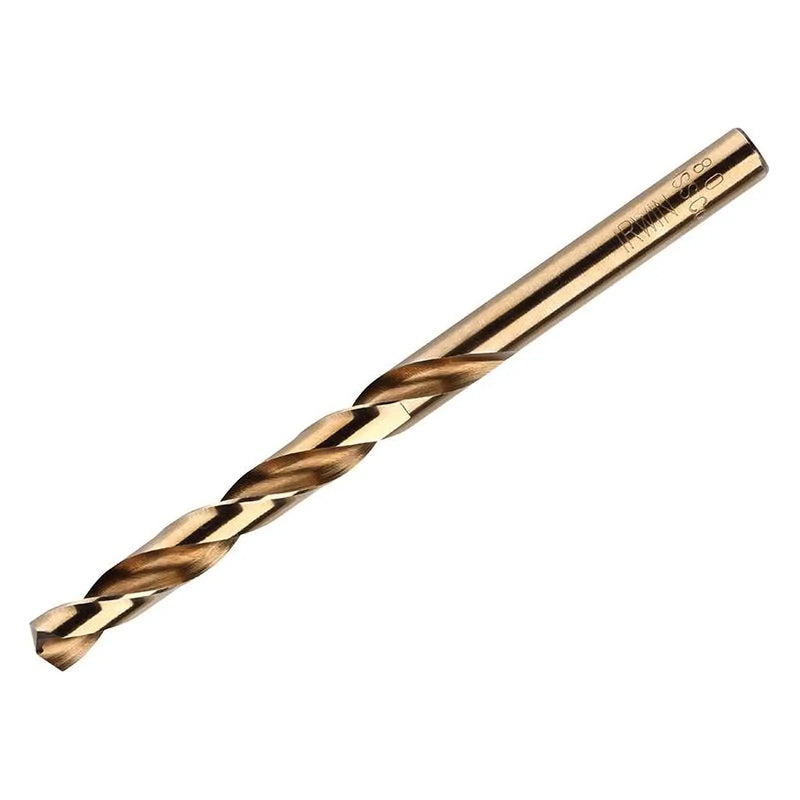 Irwin® HSS Cobalt Drill Bits (5) 10.0mm OL:133 WL:87mm