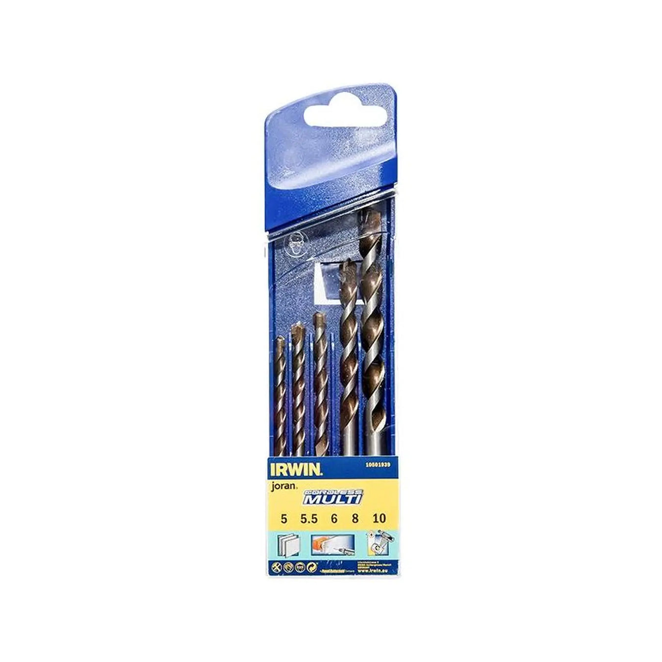 Irwin® Cordless Multi-Purpose Drill Bit Set, 5 Piece