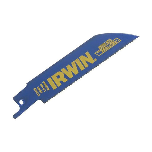 Irwin® 418R Sabre Saw Blade Metal Cutting 100mm 18 TPI Pack of 5