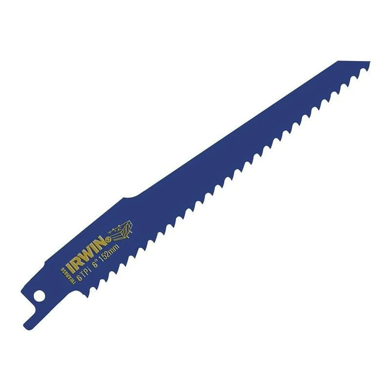 Irwin® 656R Sabre Saw Blade Nail Embedded Wood Cutting 150mm Pack of 5