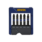 Irwin® Phillips/Pozi/TORX Impact Screwdriver Pocket Bit Set, 5 Piece