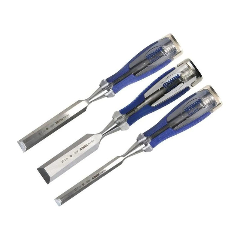 Irwin® Marples® M750 Splitproof Pro Bevel Edge Chisel Set, 3 Piece