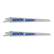 Irwin® Sabre Saw Blade Wood/PVC Cutting 152mm Pack of 2