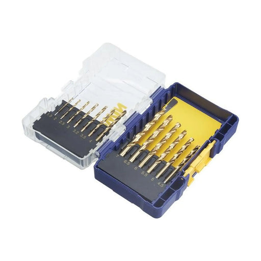 Irwin® HSS Titanium Metal Drill Bit Set, 13 Piece