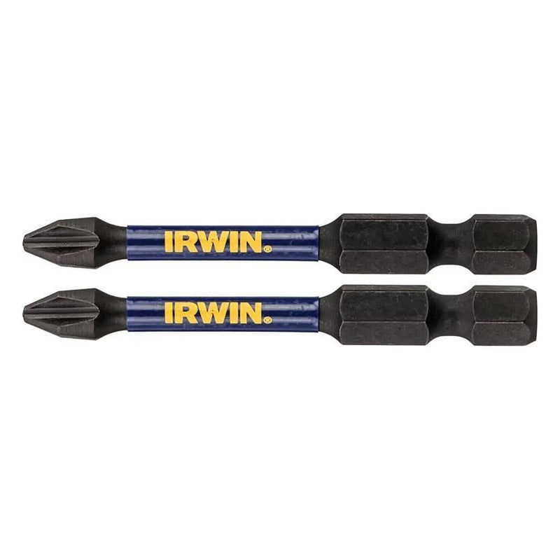 Irwin® Impact Pro Performance Screwdriver Bits PH2 57mm (Pack 2)