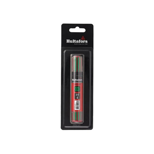 Hultafors Dry Marker Refill Green (10) Blister Pack