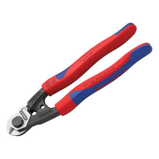 Knipex Wire Rope/Bowden Cable Cutters Multi-Component Grip 190mm