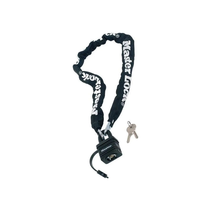 Master Lock Weather Tough 40mm Padlock & Chain 90cm x 6mm