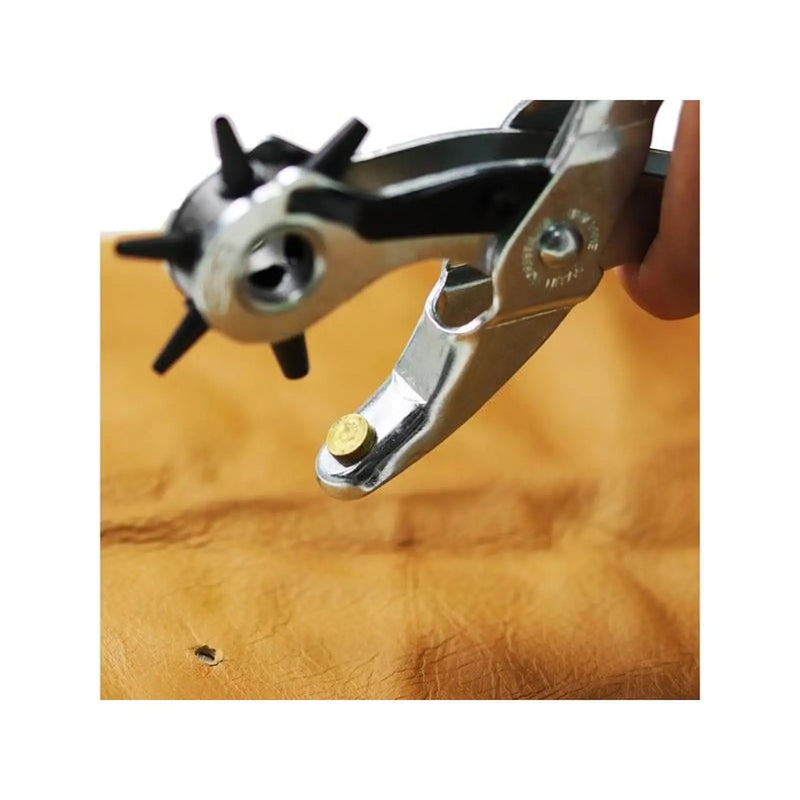 Maun Revolving Leather Hole Punch Pliers