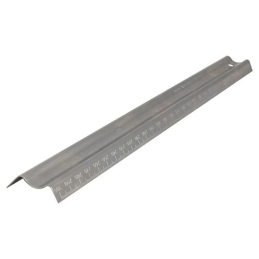 Maun Metal Safety Rule Imperial 12in