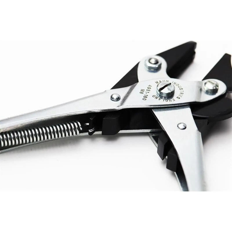 Maun Side Cutter Parallel Pliers with Return Spring 160mm