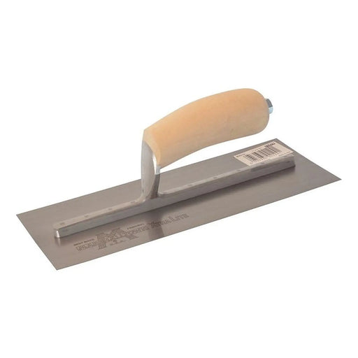 Marshalltown MXS1 Plasterer's Finishing Trowel Wooden Handle 11 x 4.1/2in