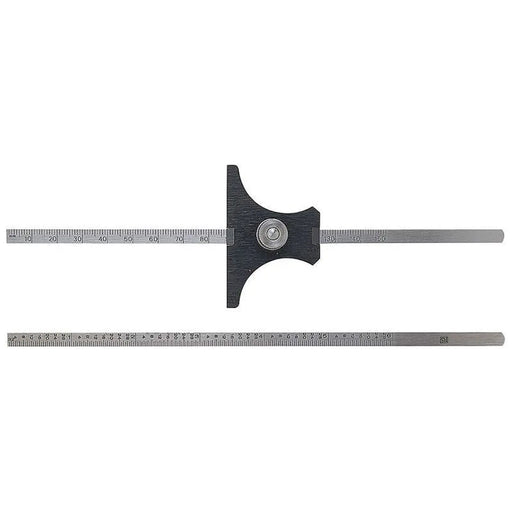 Moore & Wright Reversible Base Depth Gauges Metric 0-150mm
