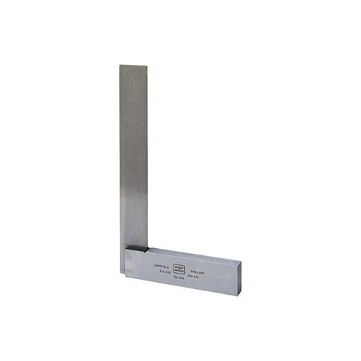 Moore & Wright 4004 Engineer's Square Grade B 100mm (4in) (Retail Packaging)