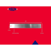Maun Steel Straight Edge Imperial 30in