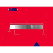 Maun Steel Straight Edge Imperial 18in
