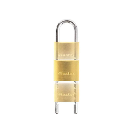 Master Lock Solid Brass 50mm Padlock with Adjustable Shackle