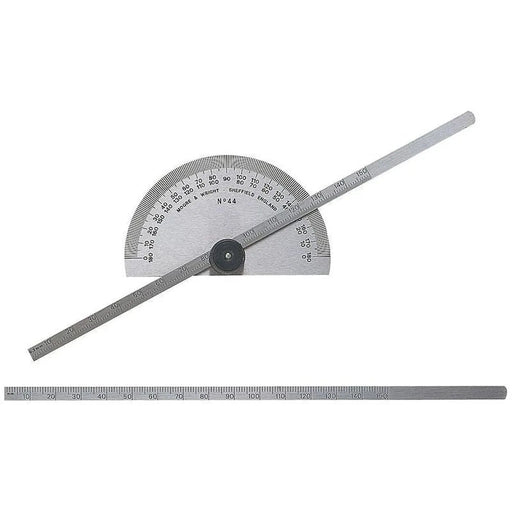 Moore & Wright Protractor Type Depth Gauge Metric 0-150mm