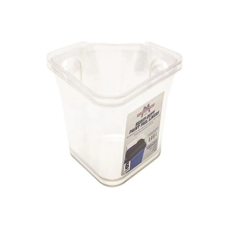 Marshalltown Heavy-Duty Paint Pail Liners (Pack 6)