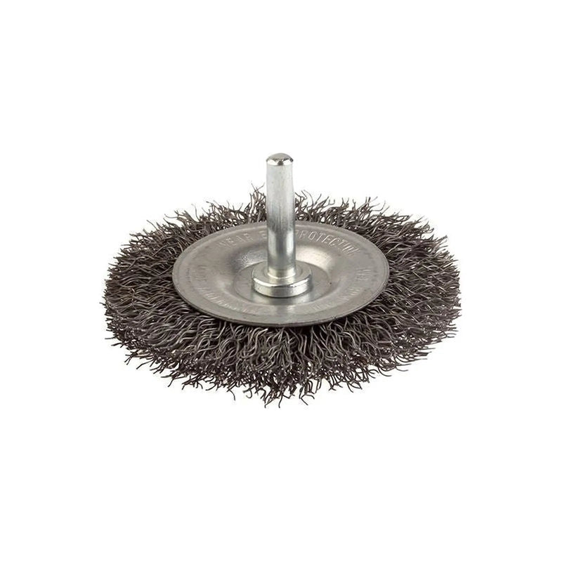 Lessmann DIY Wheel Brush 75 x 10mm, 0.30 Steel Wire