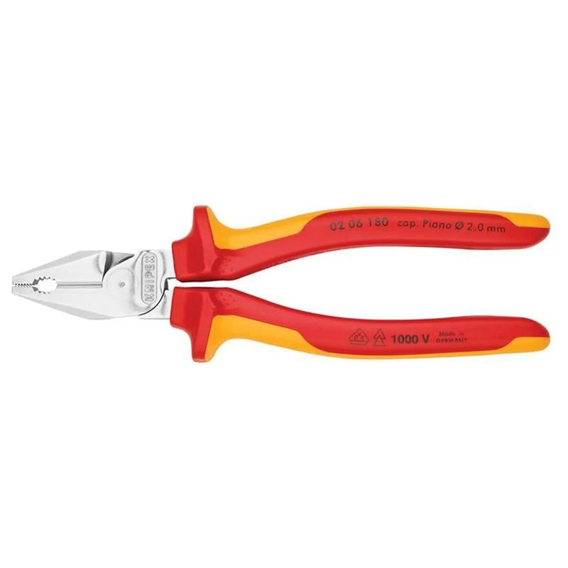 Knipex VDE High Leverage Combination Pliers 180mm