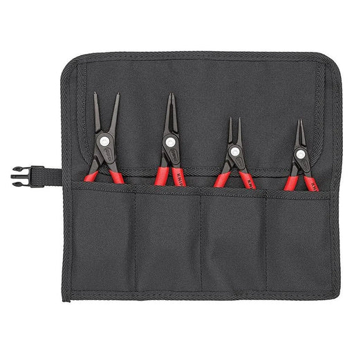 Knipex Precision Circlip Pliers Set in Roll, 4 Piece